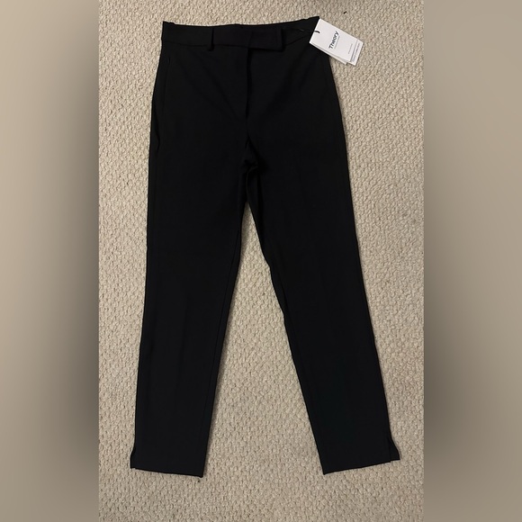 Theory Women's High Waisted Taper Pants - Picture 2 of 13